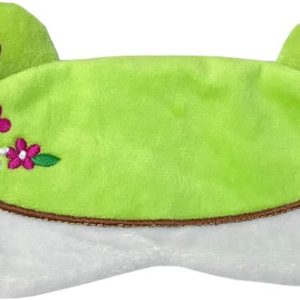 Creative Plush Cartoon Frog Eye Mask - Fluff Cute Sleep Mask (Ms. Frog)