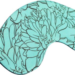 Teal Marigold Sleep Mask